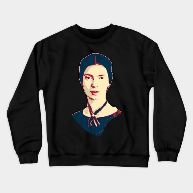 Emily Dickinson Crewneck Sweatshirt by Nerd_art